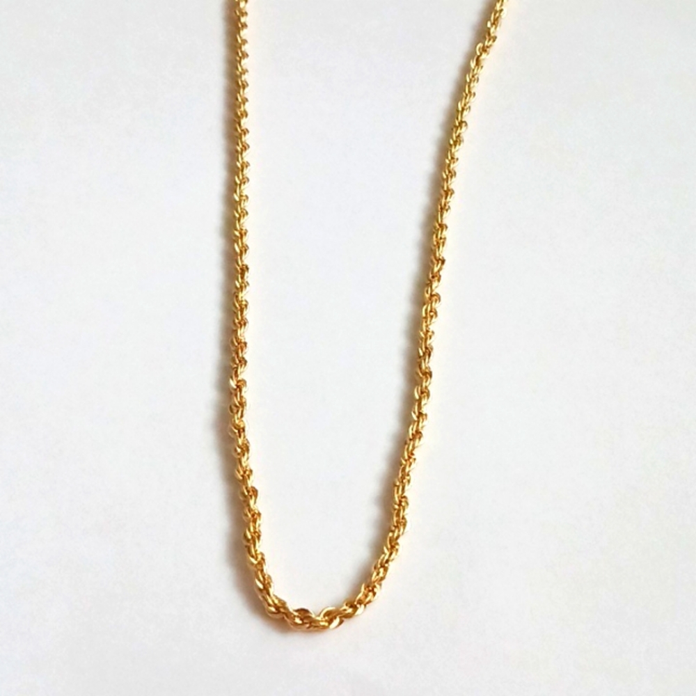Gold Rope Necklace